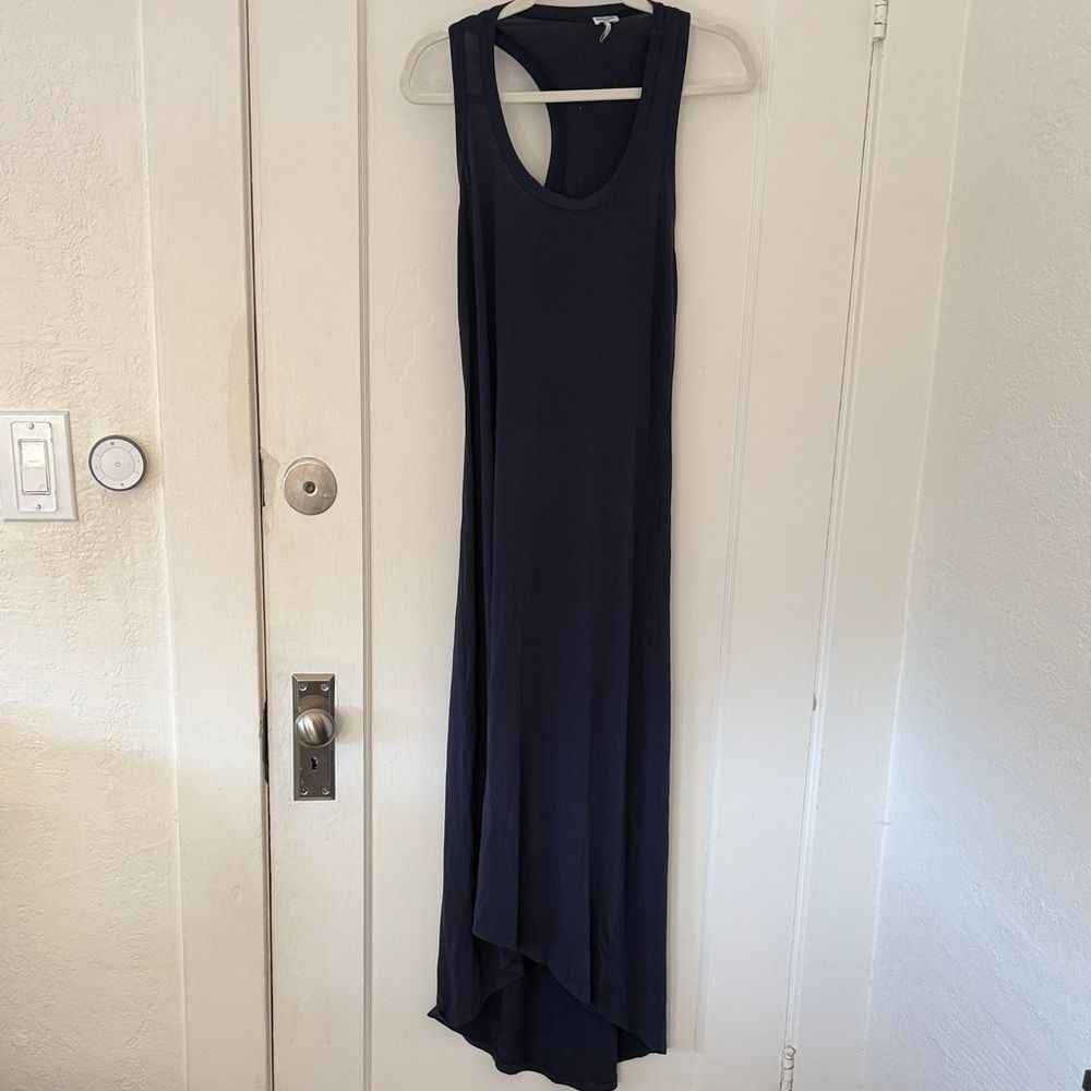 Splendid Navy High-Low Sleeveless Dress XS